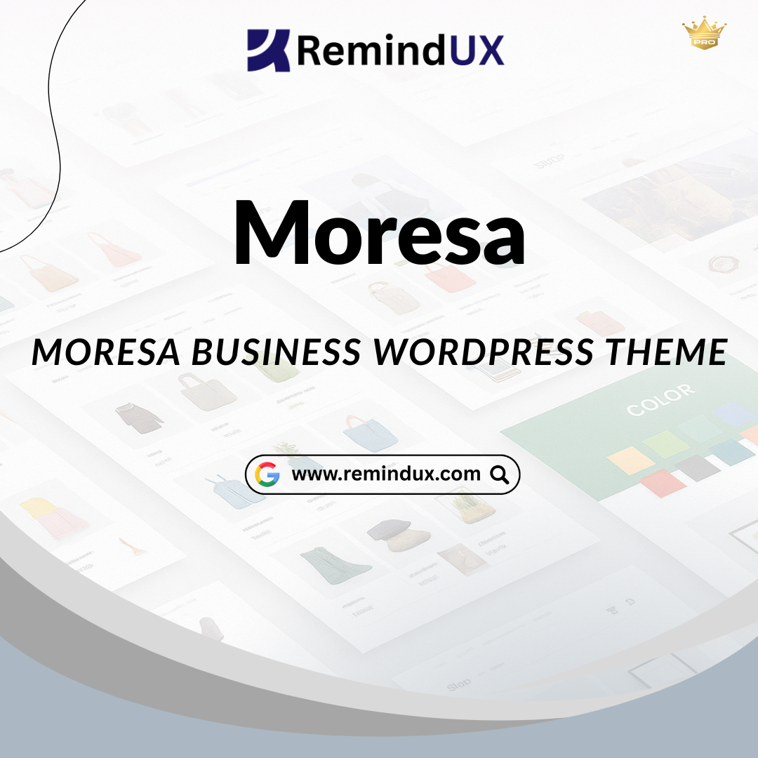Moresa Theme Premium Business & Portfolio WordPress Theme GPL By RemindUX