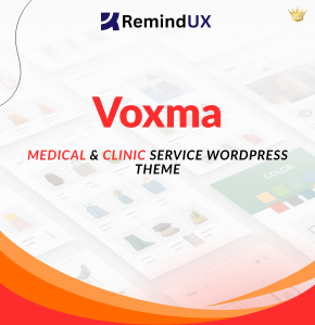 Voxma Theme Premium Medical Clinic Website GPL By RemindUX