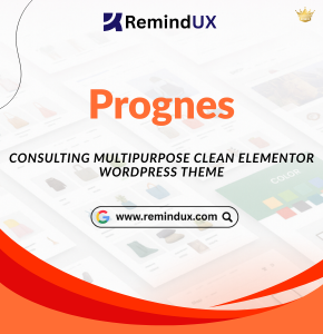 Prognes Consulting Multipurpose Clean Elementor WordPress Theme GPL By RemindUX