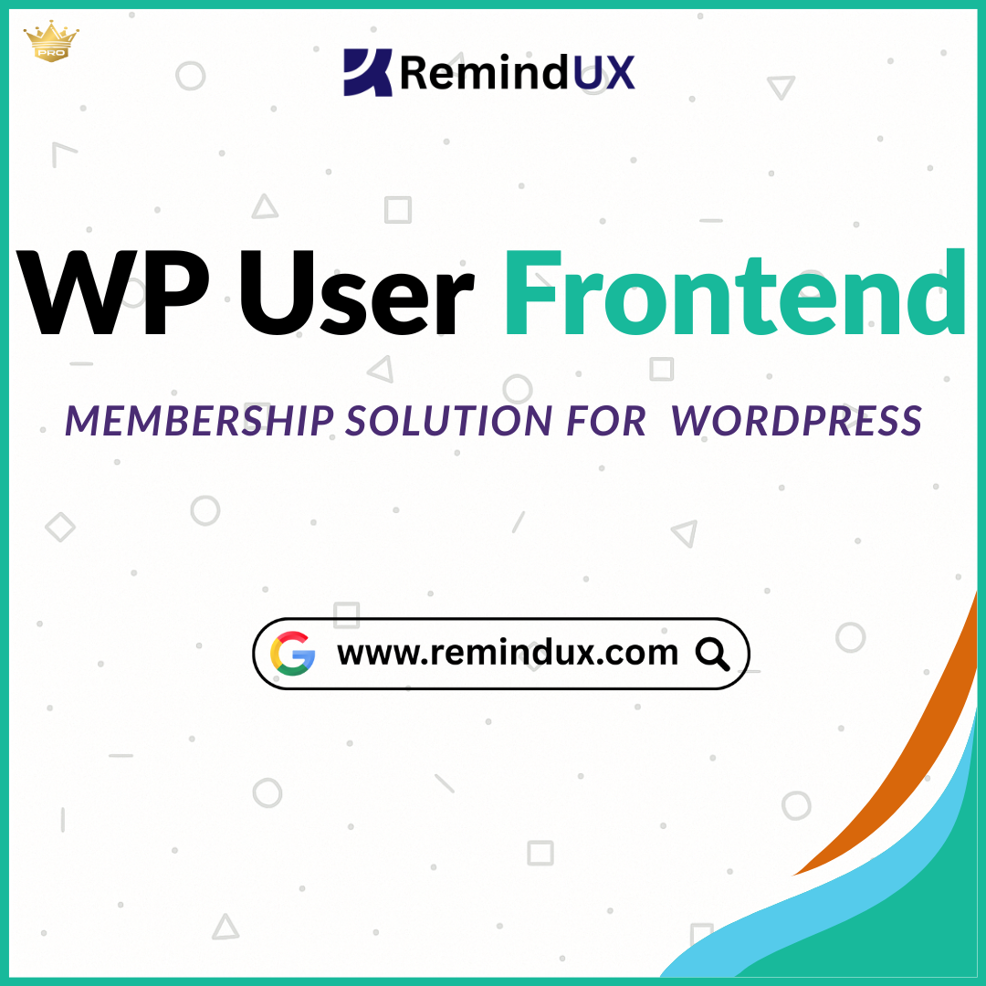 WP User Frontend Pro Plugin Premium Frontend Management GPL By RemindUX