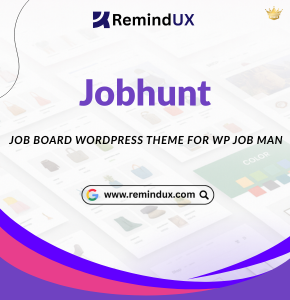 Jobhunt Job Board WordPress Theme Premium WP Job Manager Integration GPL By RemindUX