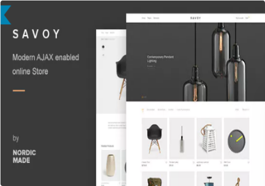 Savoy – Minimalist AJAX WooCommerce Theme