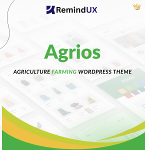 Agrios Theme Premium Agriculture Farming GPL By RemindUX