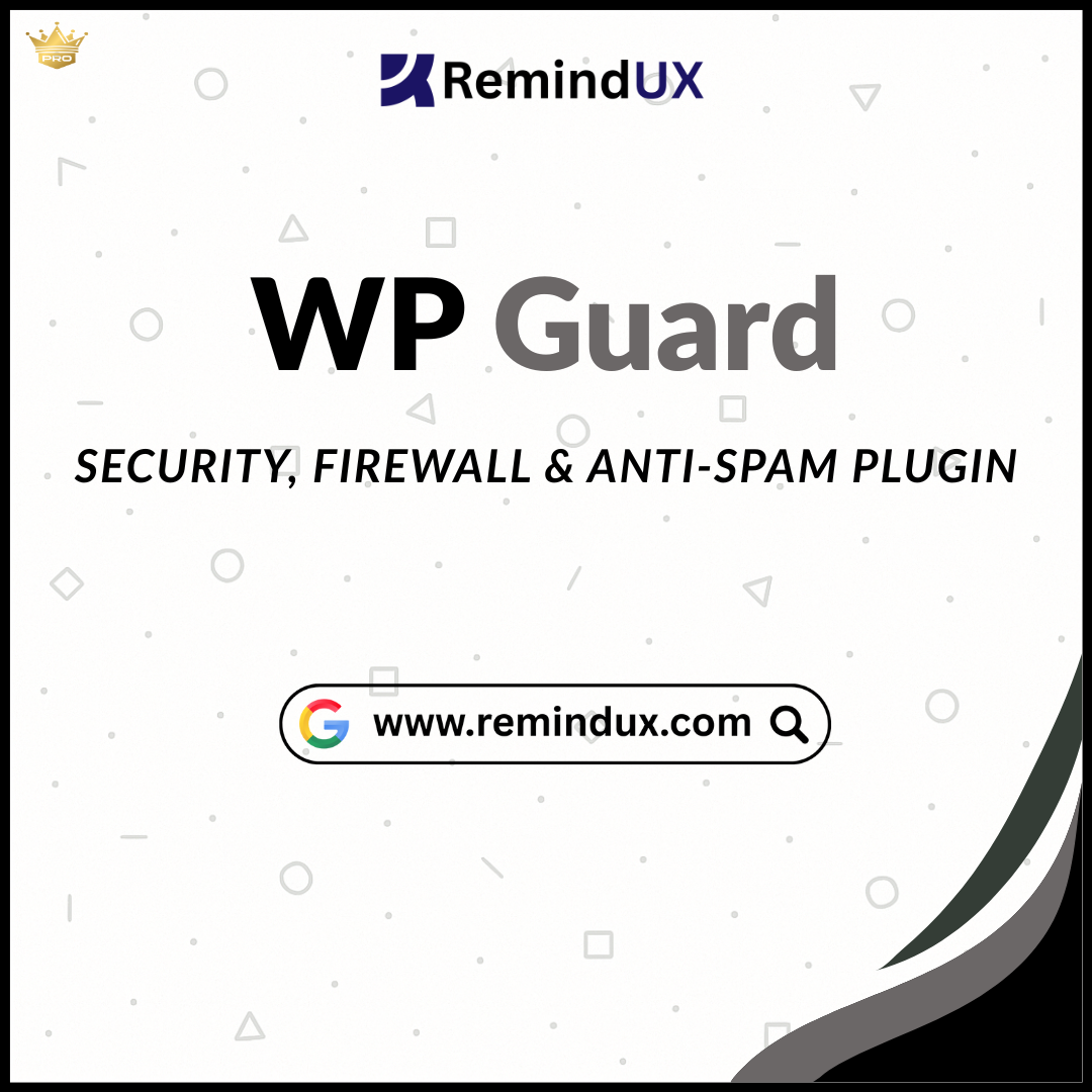 WP Guard Plugin Premium Security Firewall & Anti-Spam GPL By RemindUX