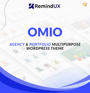 OMIO Theme Premium Creative Agency Portfolio Website GPL By RemindUX