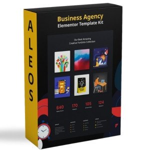 Aleos - Business Agency Elementor Template Kit