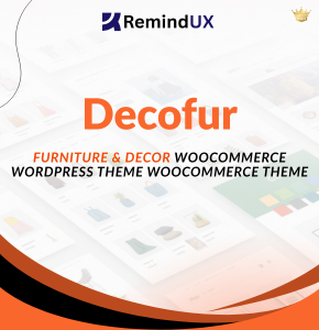 Decofur WooCommerce Theme Premium Furniture & Home Decor Store GPL By RemindUX