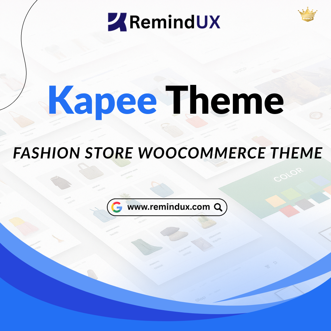 Kapee Theme Premium Fashion eCommerce Store Theme GPL By RemindUX