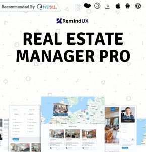 Real Estate Manager Pro – WordPress Plugin